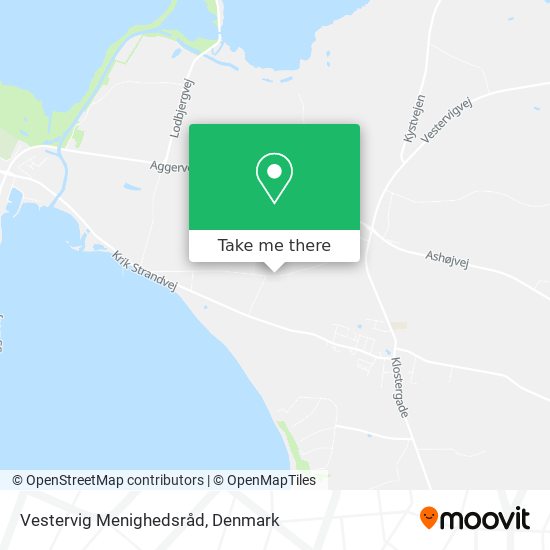 Vestervig Menighedsråd map