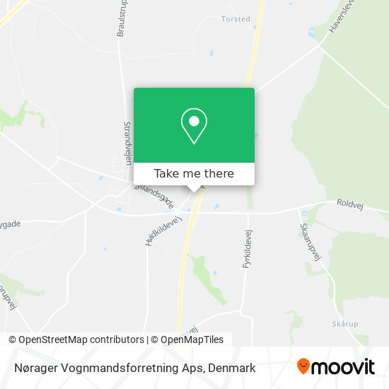 Nørager Vognmandsforretning Aps map