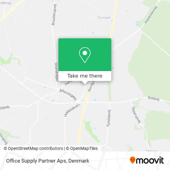 Office Supply Partner Aps map