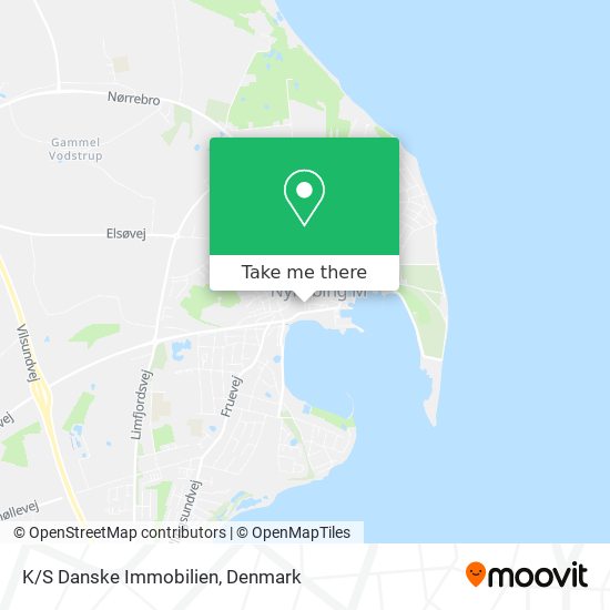 K/S Danske Immobilien map