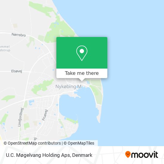 U.C. Møgelvang Holding Aps map