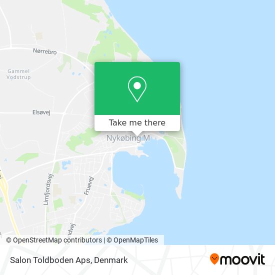 Salon Toldboden Aps map