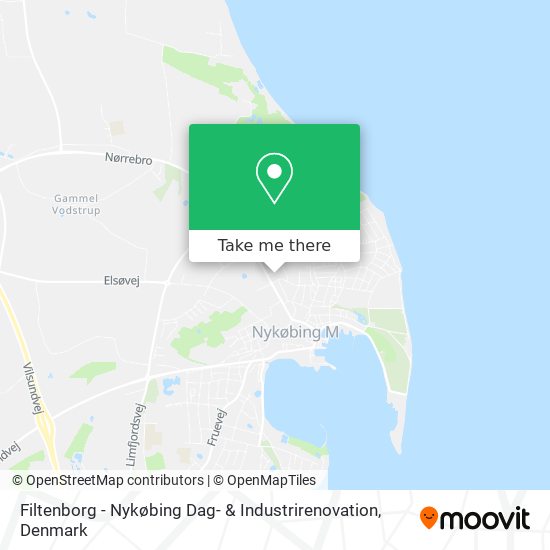 Filtenborg - Nykøbing Dag- & Industrirenovation map