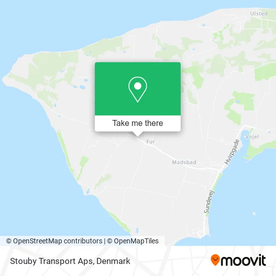 Stouby Transport Aps map