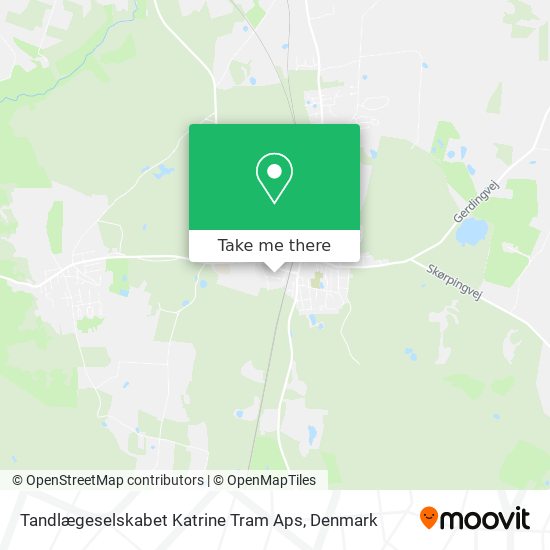Tandlægeselskabet Katrine Tram Aps map