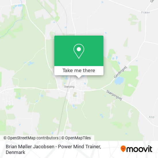 Brian Møller Jacobsen - Power Mind Trainer map