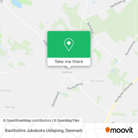 Bastholms Jukeboks Udlejning map