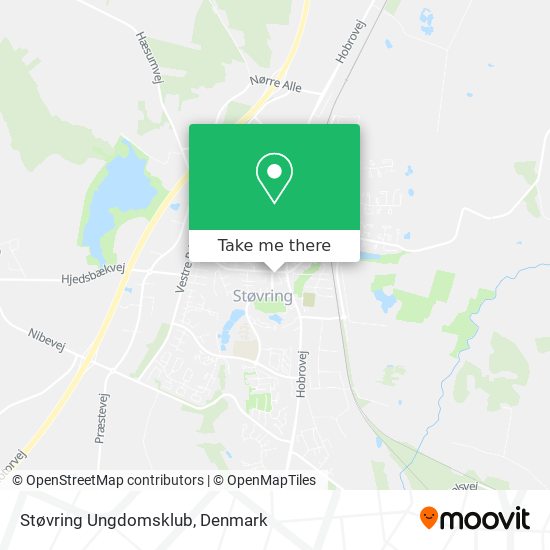 Støvring Ungdomsklub map