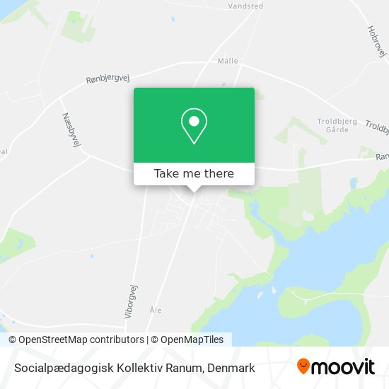 Socialpædagogisk Kollektiv Ranum map