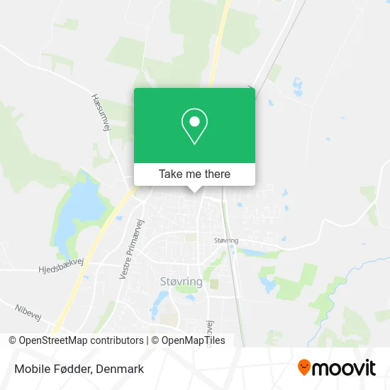 Mobile Fødder map
