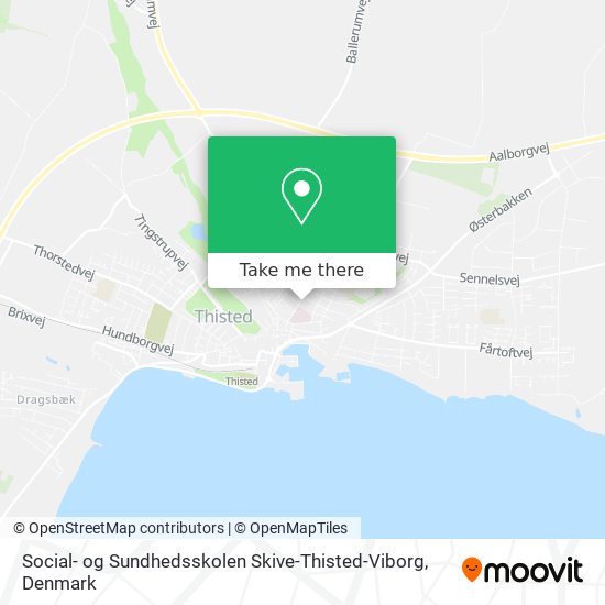 Social- og Sundhedsskolen Skive-Thisted-Viborg map