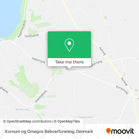 Kornum og Omegns Beboerforening map