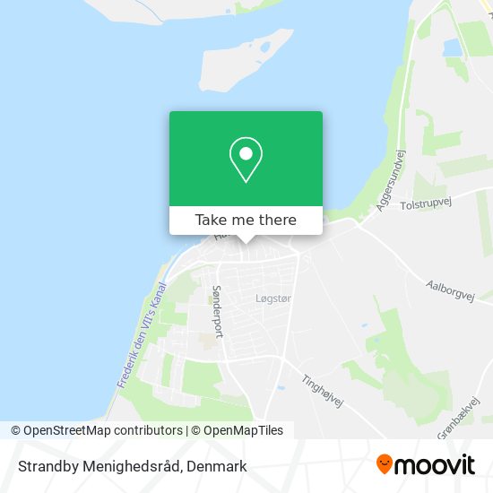 Strandby Menighedsråd map