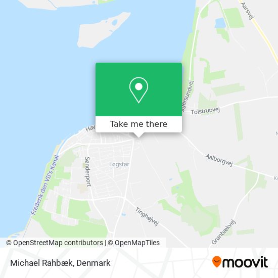 Michael Rahbæk map