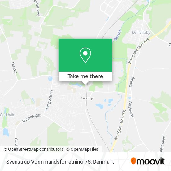 Svenstrup Vognmandsforretning i / S map