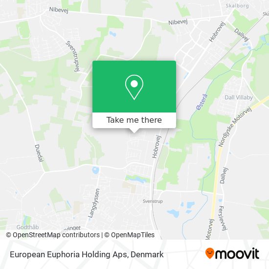 European Euphoria Holding Aps map
