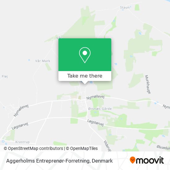 Aggerholms Entreprenør-Forretning map