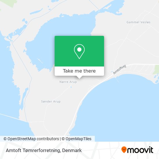 Amtoft Tømrerforretning map