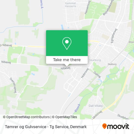 Tømrer og Gulvservice - Tg Service map