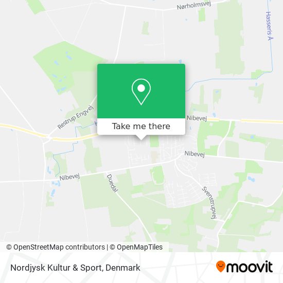 Nordjysk Kultur & Sport map