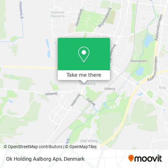 Ok Holding Aalborg Aps map