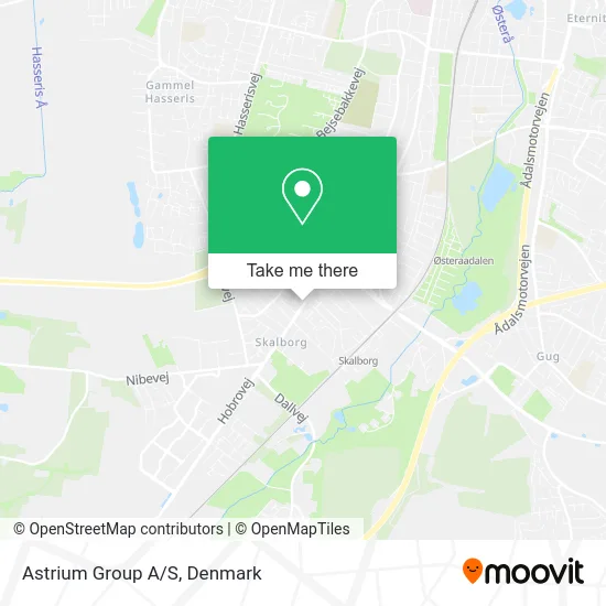 Astrium Group A/S map