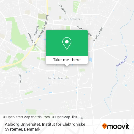 Aalborg Universitet, Institut for Elektroniske Systemer map
