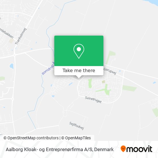 Aalborg Kloak- og Entreprenørfirma A / S map