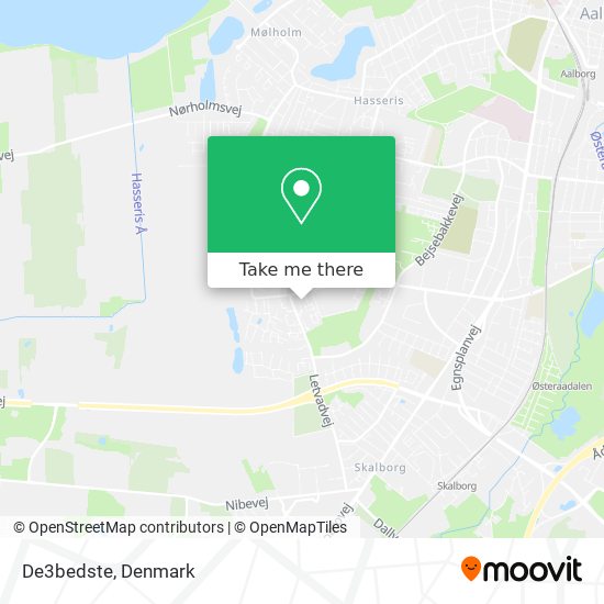 De3bedste map