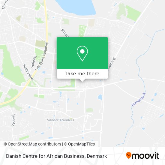 Danish Centre for African Business map