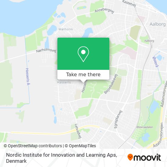 Nordic Institute for Innovation and Learning Aps map