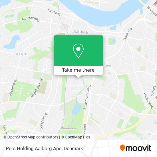 Pers Holding Aalborg Aps map