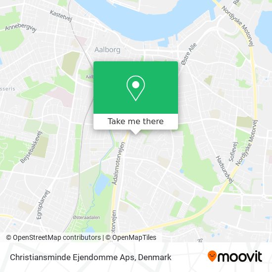 Christiansminde Ejendomme Aps map