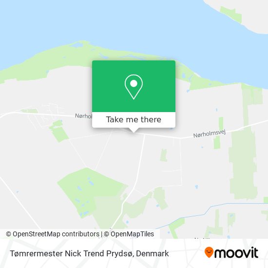 Tømrermester Nick Trend Prydsø map