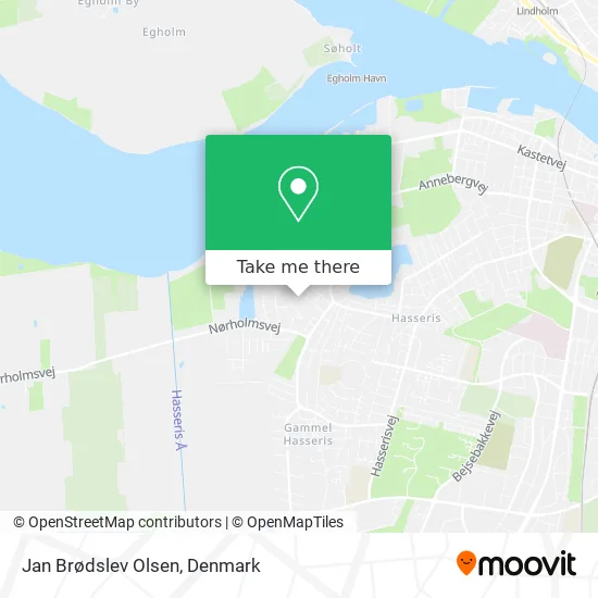 Jan Brødslev Olsen map