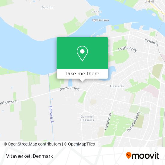 Vitaværket map