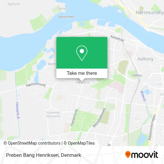 Preben Bang Henriksen map