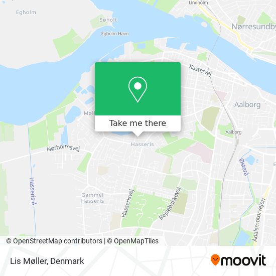 Lis Møller map