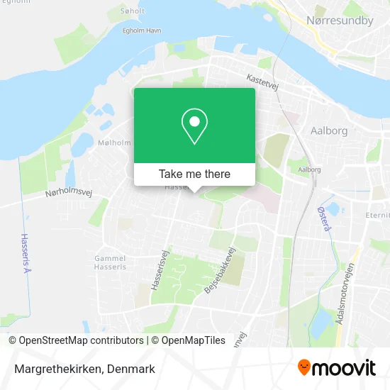 Margrethekirken map