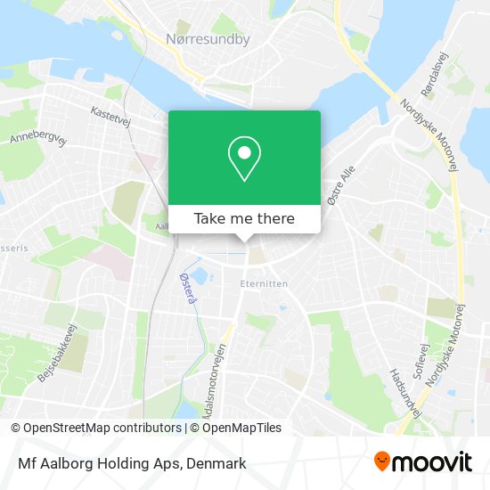 Mf Aalborg Holding Aps map