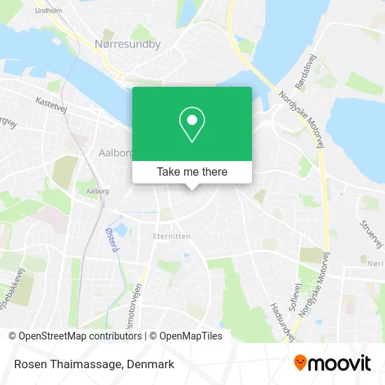 Rosen Thaimassage map