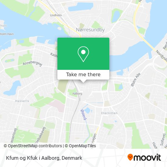 Kfum og Kfuk i Aalborg map