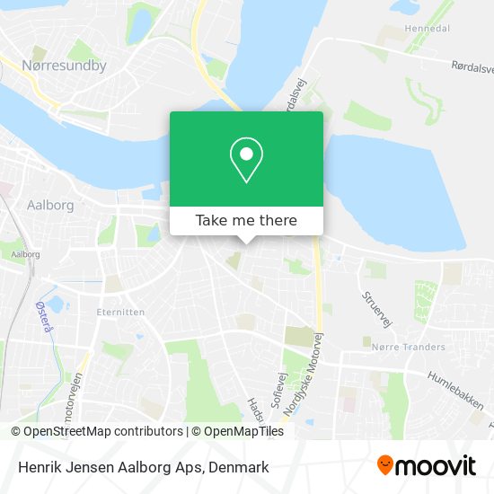 Henrik Jensen Aalborg Aps map