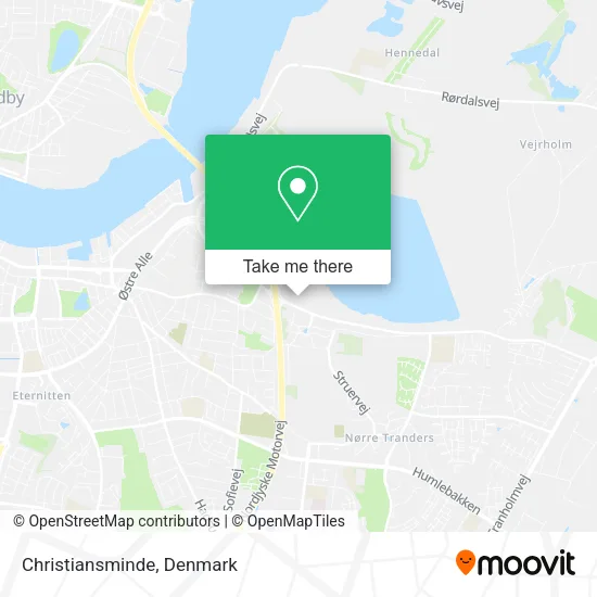 Christiansminde map