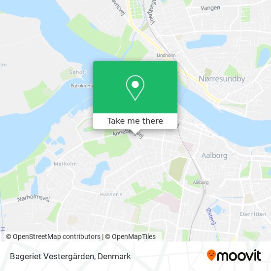 Bageriet Vestergården map