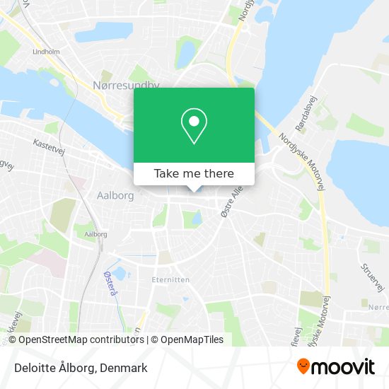 Deloitte Ålborg map