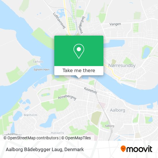 Aalborg Bådebygger Laug map