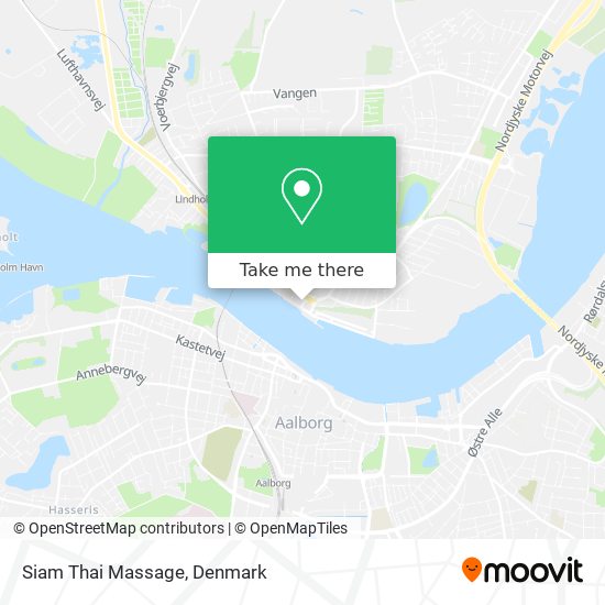 Siam Thai Massage map