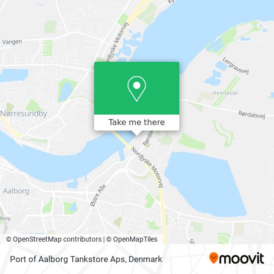 Port of Aalborg Tankstore Aps map