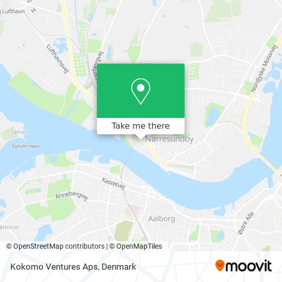 Kokomo Ventures Aps map